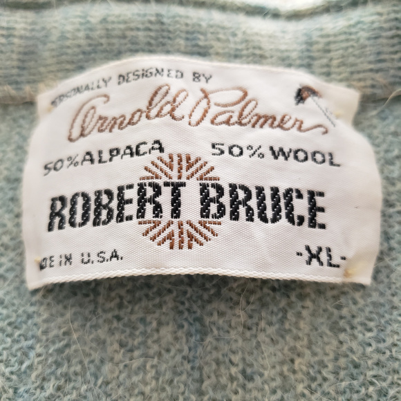VTG Arnold Palmer Mens XL AlpacaWool Golf Sweater - Picture 3 of 8